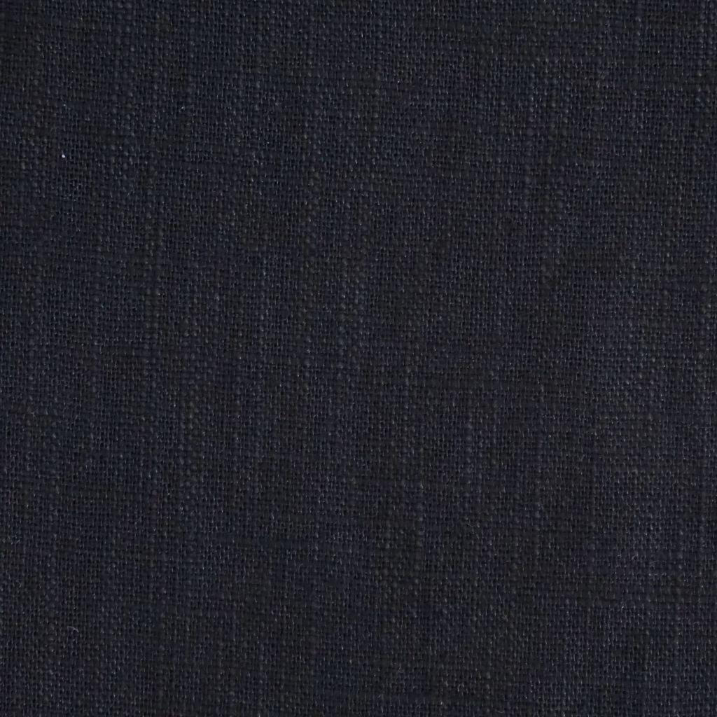 Leinenstoff Classic strukturiert schwarz